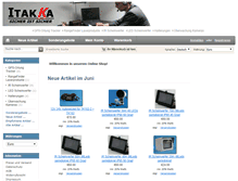 Tablet Screenshot of itakka.com